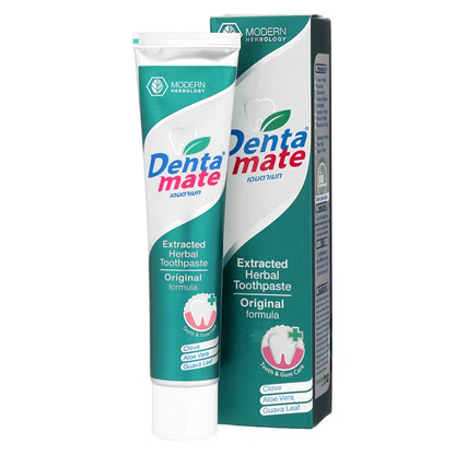Denmate Herbal Toothpaste - Original Formula 100g for Natural Oral Care