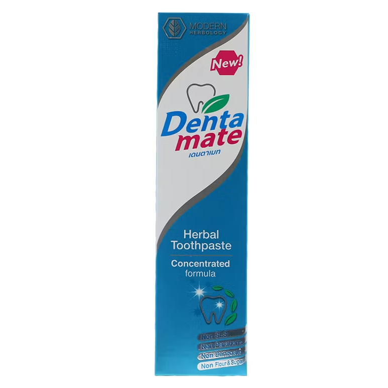 Denmate Herbal Toothpaste - Concentrated Natural Formula, 120g