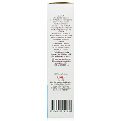 Hoe Ezerra Extra Gentle Cleanser & Shower Gel for Babies & Children 150ml