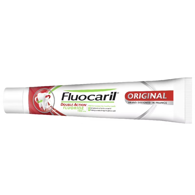 Fluocaril Original Toothpaste 150g – Pack of 2 for Strong, Healthy Teeth