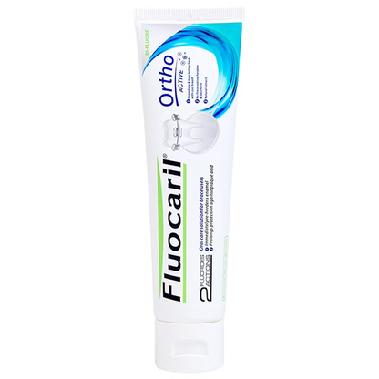 Fluocaril Orthodontic Toothpaste - Ortho Active 100g for Braces and Fresh Breath