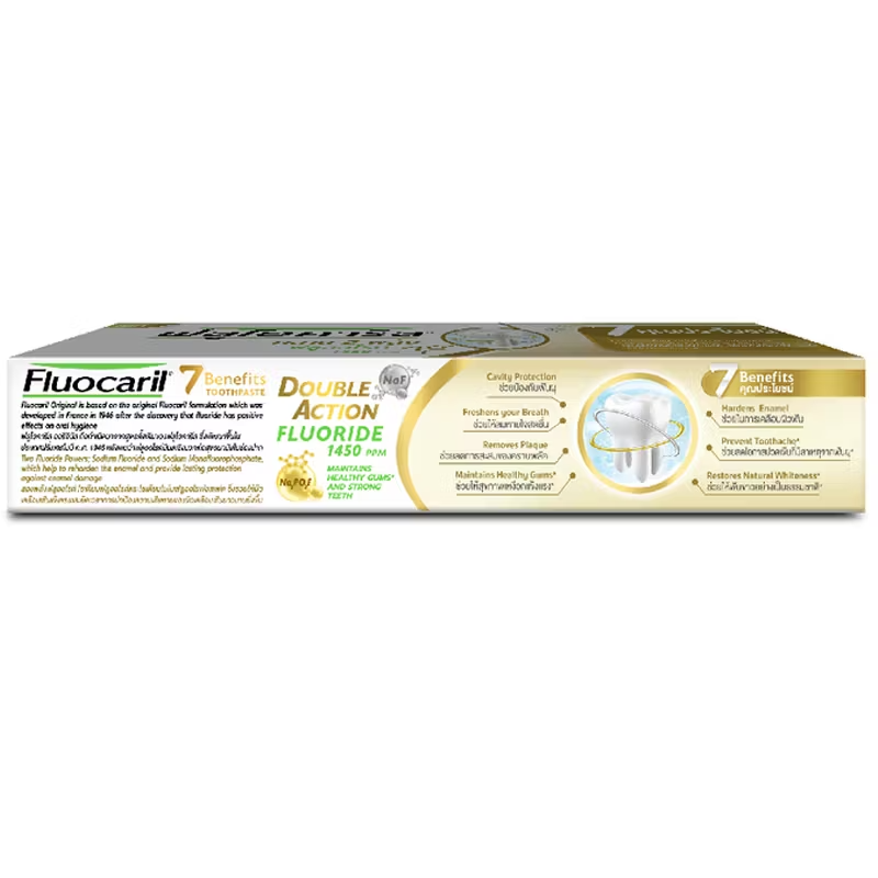Fluocaril 7 Benefit Toothpaste 150g – Complete Oral Care and Enamel Protection