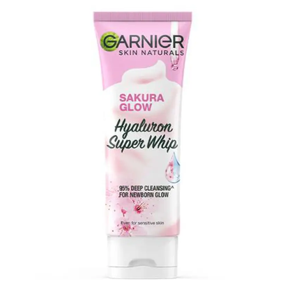 Garnier Sakura Glow Hyaluron Brightening Foam Cleanser 100ml