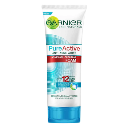 Garnier Pure Active Anti-Acne & Oil-Control Foam 100ml