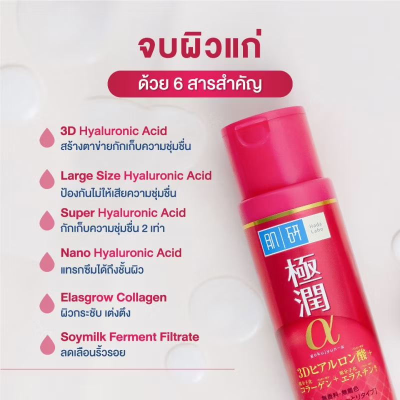 Hada Labo Red Toner – Anti-Aging & Wrinkle-Reducing Moisturizer 170ml
