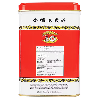 Cha Tra Mue Thai Tea Mix Powder Red Label - 50 Single-Serve Tins