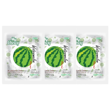 My Chewy Milk Watermelon Flavored Chewy Candy 67g (Pack of 3)
