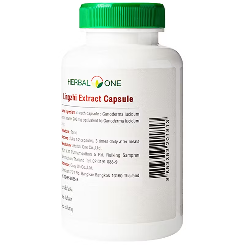 Herbal One Lingzhi Extract Capsules – Supports Immunity & Overall Wellness