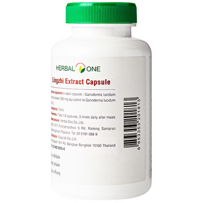 Herbal One Lingzhi Extract Capsules – Supports Immunity & Overall Wellness
