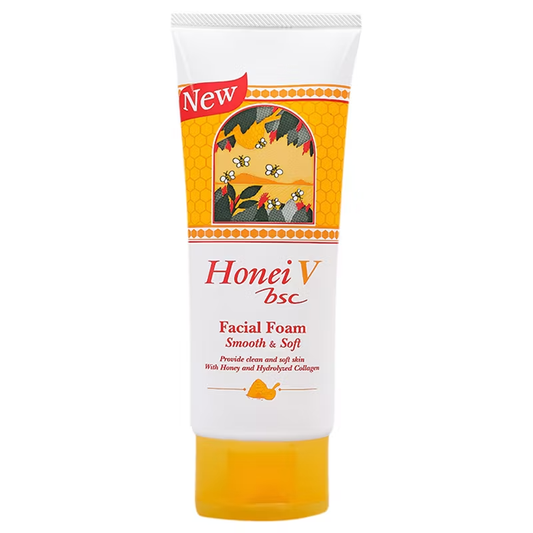 BSC Honei V Facial Foam 100g – Natural Honey & Collagen Cleanser