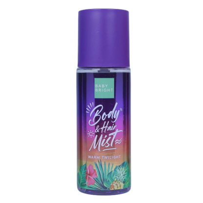 Baby Bright Warm Twilight Body & Hair Mist 50ml - Nourishing Fragrance for All Ages