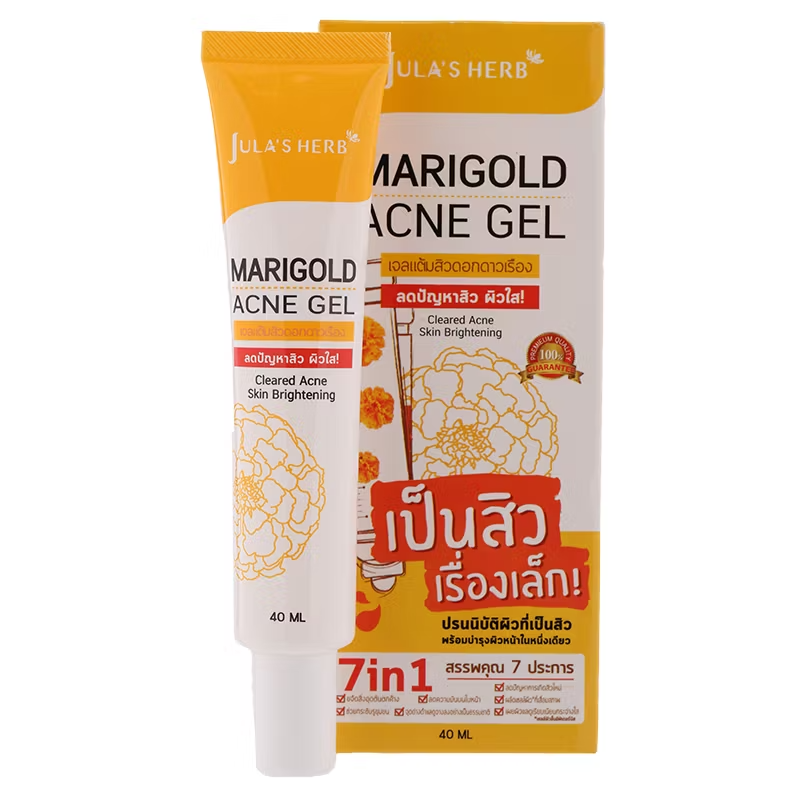 Jula's Herb Marigold Acne Gel – Soothes & Reduces Acne for Clearer Skin 40ml