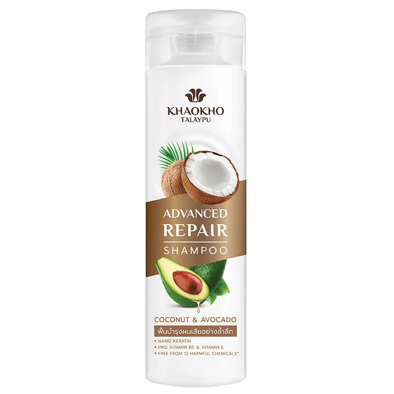 Khaokho Talaypu Advanced Repair Shampoo with Coconut & Avocado 240ml