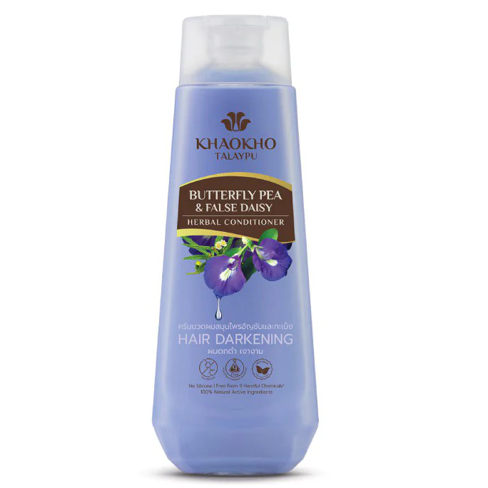 Khaokho Talaypu Herbal Conditioner with Butterfly Pea & False Daisy 330ml