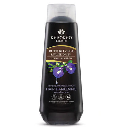 Khaokho Talaypu Herbal Shampoo with Butterfly Pea & False Daisy - 330ml