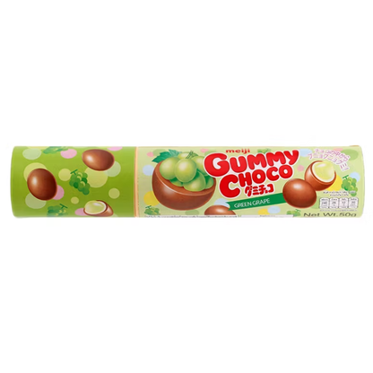 Meiji Gummy Chocolate Green Grape 50g - Pack of 3