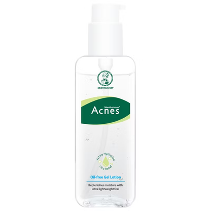 Mentholatum Acnes Oil-Free Gel Lotion 145ml – Clear, Hydrating Acne Treatment