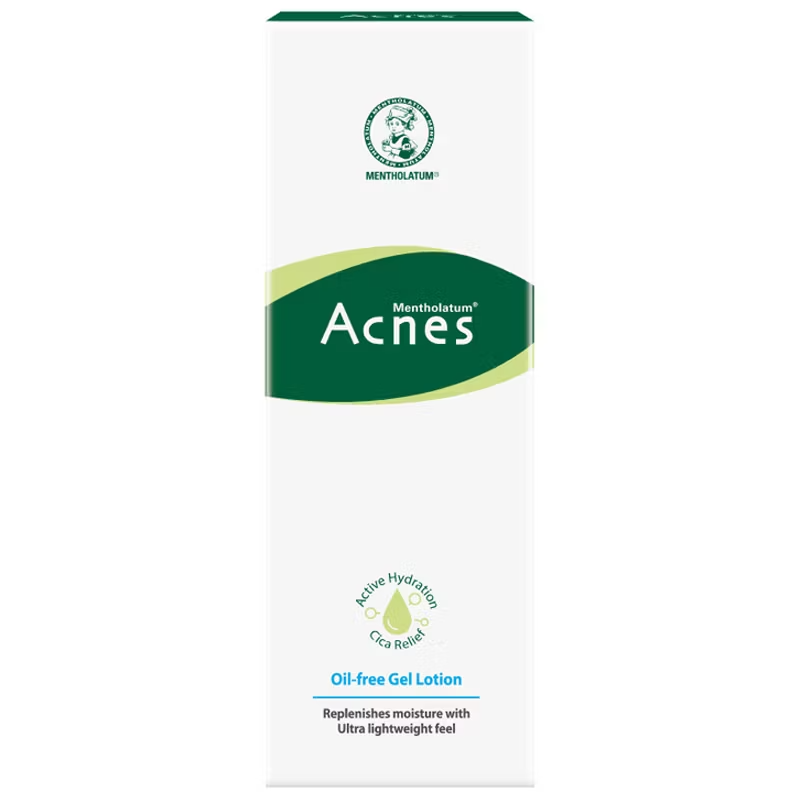 Mentholatum Acnes Oil-Free Gel Lotion 145ml – Clear, Hydrating Acne Treatment