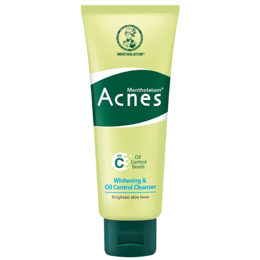 Mentholatum Acnes Whitening Oil Control Face Cleanser 100g