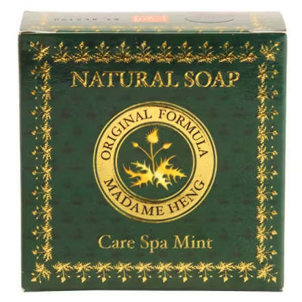 Madame Heng Spa Mint Natural Soap 150g – Refreshing & Nourishing Thai-made Skincare