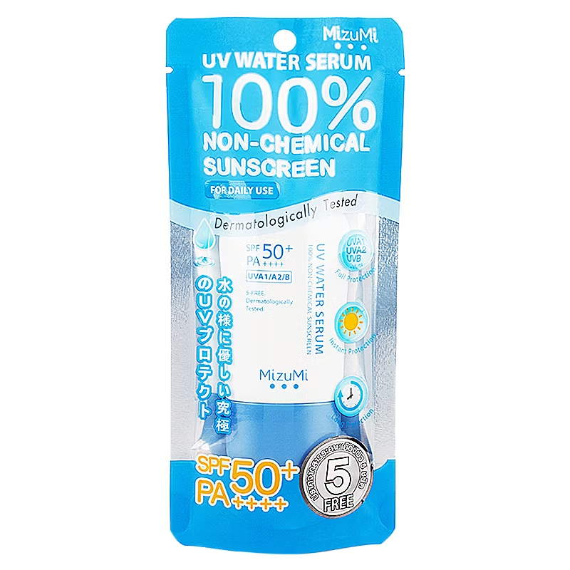 MizuMi UV Water Serum SPF50+ PA++++ – Daily Sunscreen for Sensitive Skin, 40g
