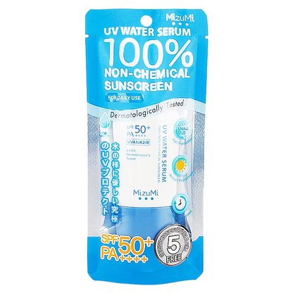 MizuMi UV Water Serum SPF50+ PA++++ – Daily Sunscreen for Sensitive Skin, 40g
