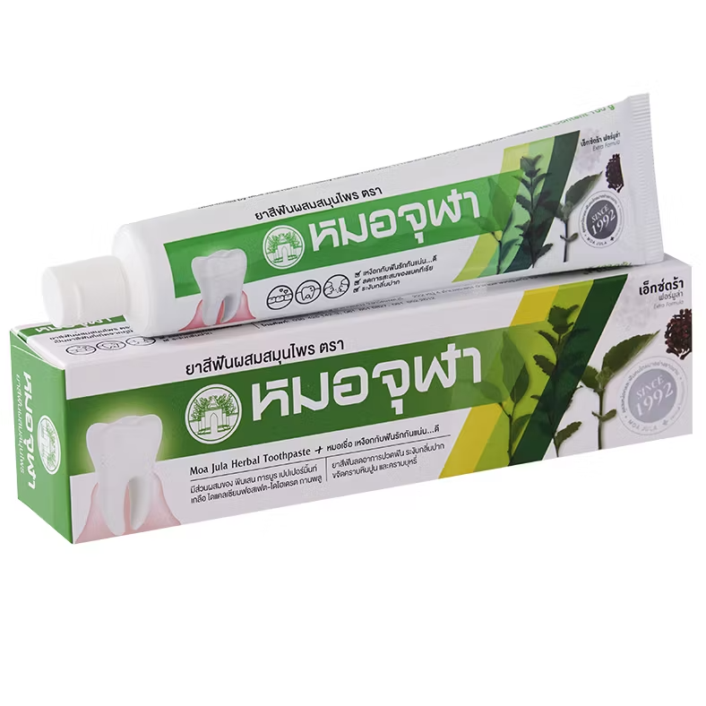 Moa Jula Herbal Toothpaste Extra Formula 100g - Natural Oral Care for Sensitive Teeth
