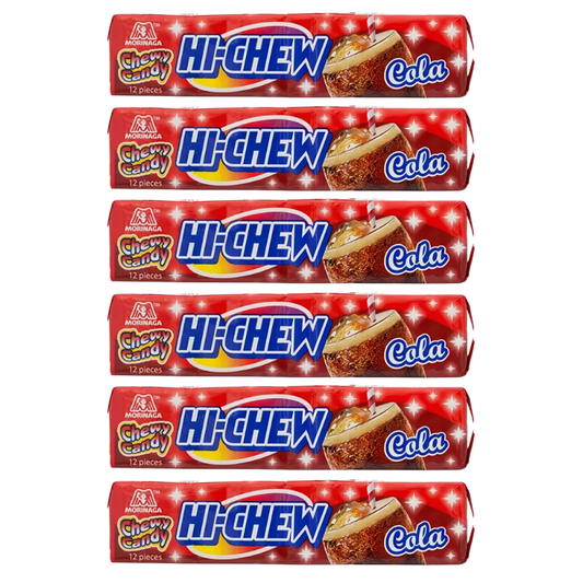 Morinaga Hi-Chew Cola Chewy Candy Stick 57g (Pack of 12)