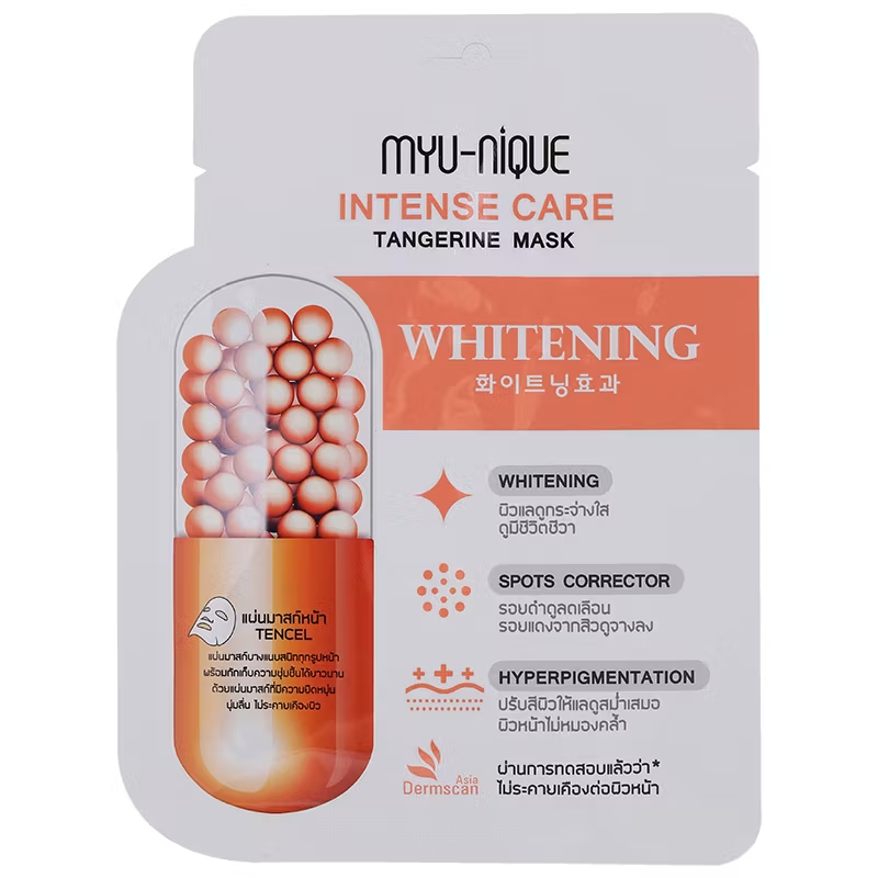 MYU-NIQUE Intense Care Tangerine Mask - 25g (Pack of 3)