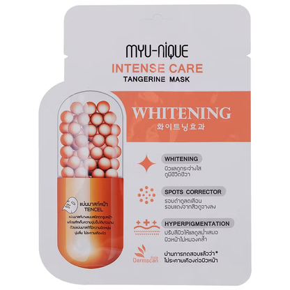 MYU-NIQUE Intense Care Tangerine Mask - 25g (Pack of 3)
