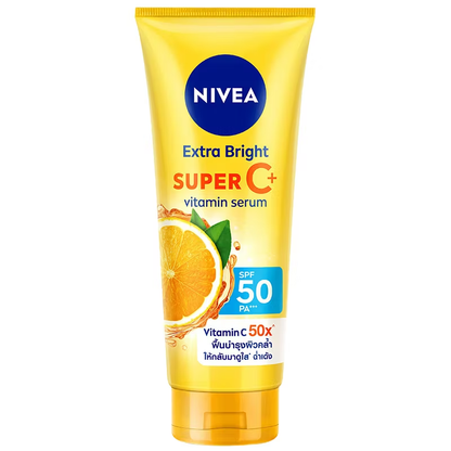 Nivea Body Extra Bright Super C+ Lotion 320ml - Radiance & UV Protection