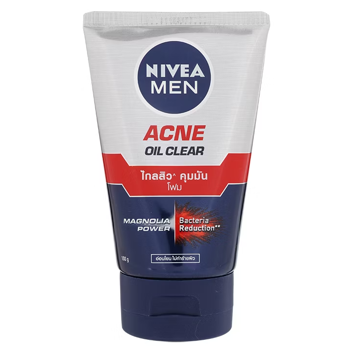 Nivea Men Anti-Acne Foam 100g - Clear & Refreshing Skin
