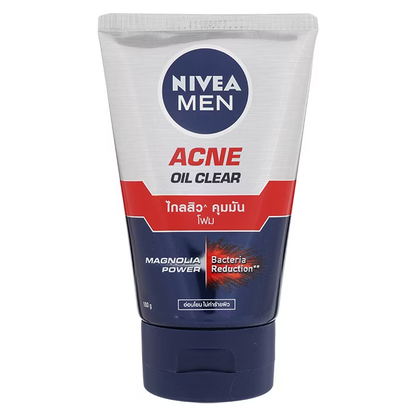 Nivea Men Anti-Acne Foam 100g - Clear & Refreshing Skin