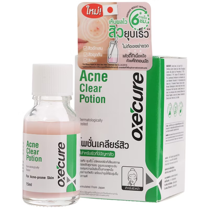Oxe Cure Acne Clear Potion 15g – Powerful Acne Treatment for Clear Skin