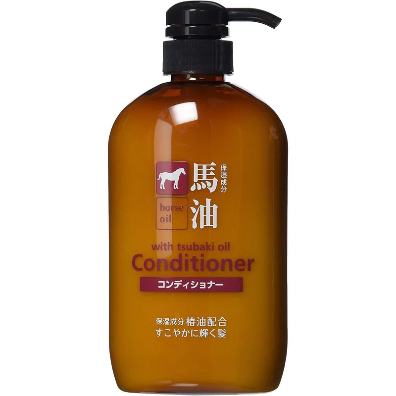 Kumano Horse Oil & Tsubaki Conditioner 600ml — Nourishing Japanese Hair Care