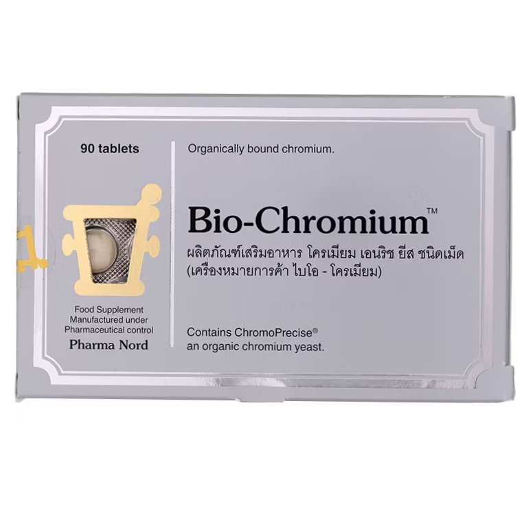 Pharma Nord Bio-Chromium Supplement – 90 Tablets for Blood Sugar Support and Metabolic Health