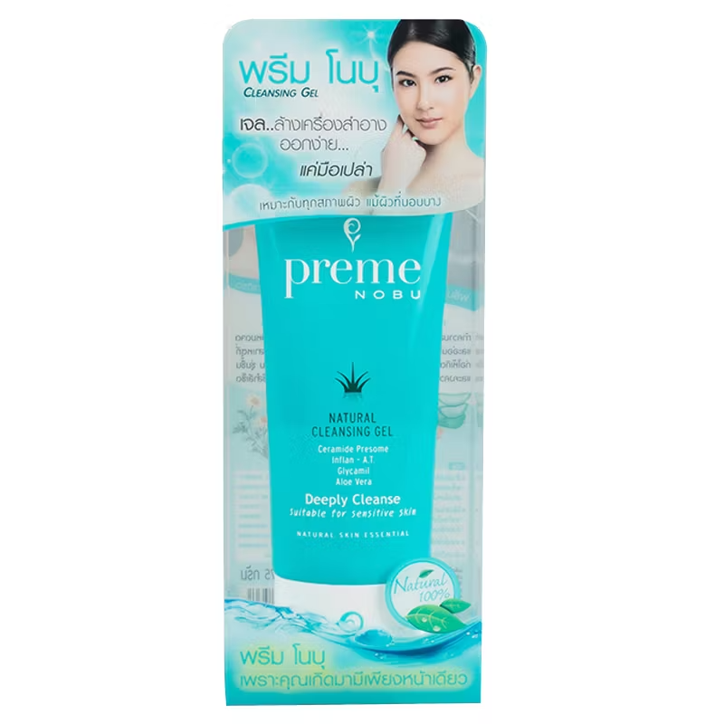 Preme Nobu Natural Cleansing Gel 75g – Gentle & Effective Face Cleanser