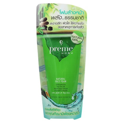 Preme Nobu Natural Face Foam Cleanser 100g – Gentle Organic Cleansing Solution