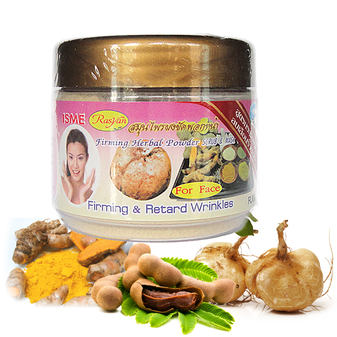 ISME Fieming Herbal Power Face Scrub & Mask with Tamarind 80g