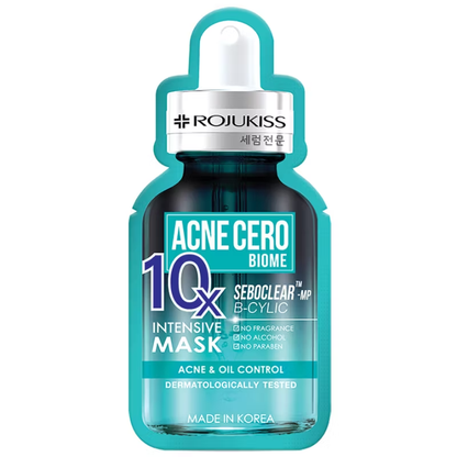 Rojukiss Acne Cero Biome 10X Acne & Oil Control Mask - Pack of 6