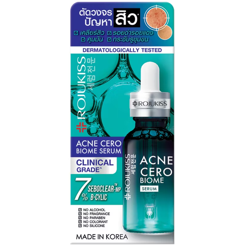 Rojukiss Acne Cero Biome Serum 30ml – Advanced Clarifying Treatment