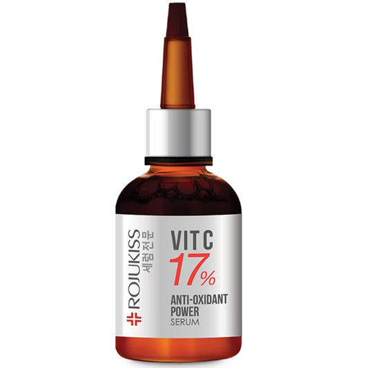 Rojukiss Vit C 17% Anti-Oxidant Power Serum 20ml - Brightening & Anti-Aging Formula