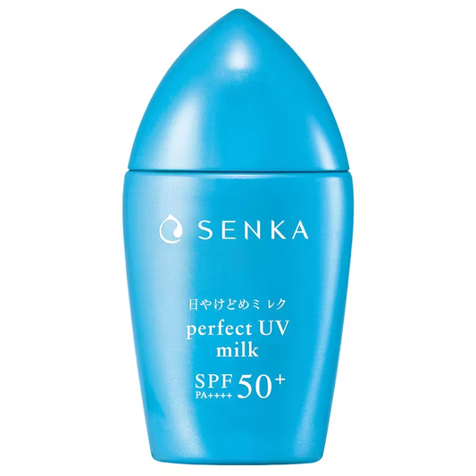 Senka Perfect UV Milk SPF50+ PA++++ 40ml – Lightweight, Broad-Spectrum Sunscreen