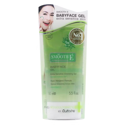 Smooth E Baby Face Gel – Gentle Cleansing for Sensitive Skin 165ml