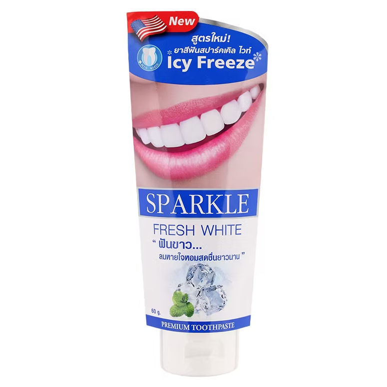 Sparkle Fresh White Toothpaste 60g – Brighten and Freshen Your Smile