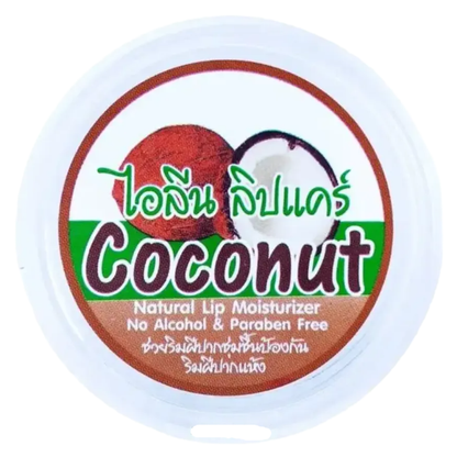 iLene Coconut Lip Balm - Nourishing Moisturizer for Soft, Hydrated Lips (Pack of 8)