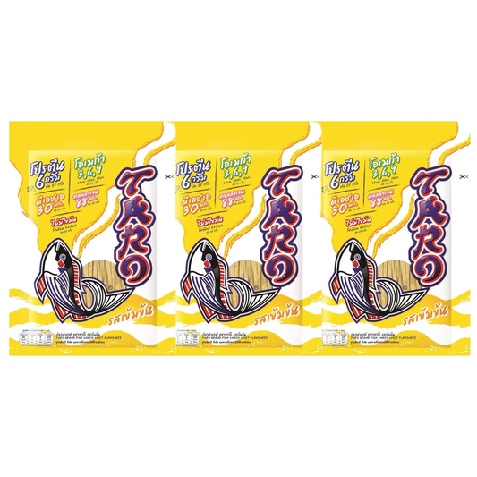 Taro Rich-Flavored Fish Snack 20g - Pack of 3