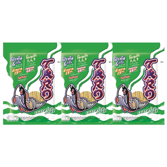 Taro Korean Seaweed Flavored Fish Snack 20g (Pack of 3)