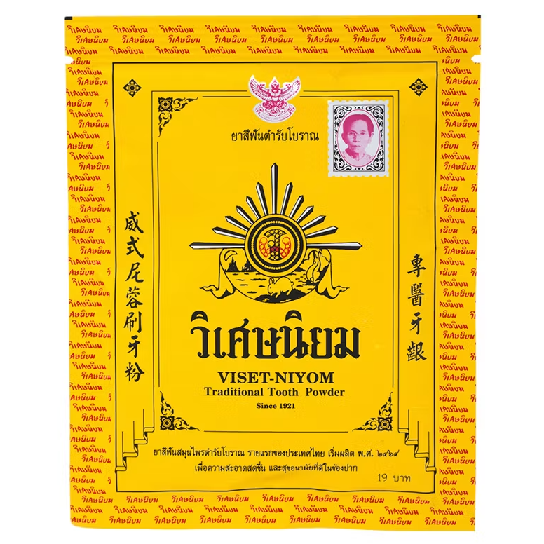Viset Niyom Traditional Herbal Tooth Powder 40g (Pack of 6)