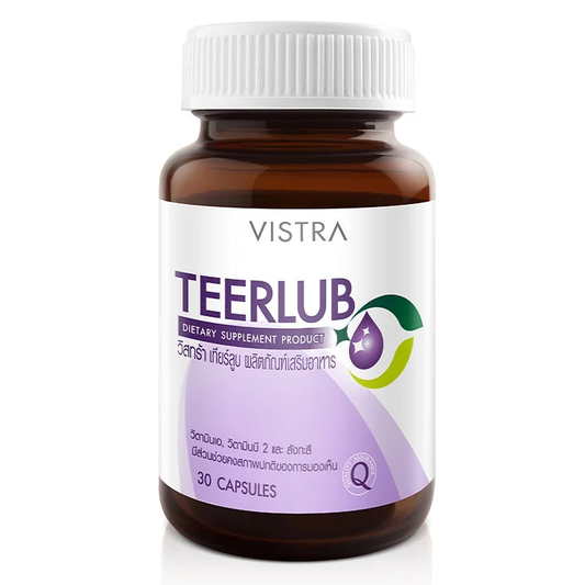 Vistra Teerlub Capsules (30 Count) for Eye Health and Dry Eye Relief